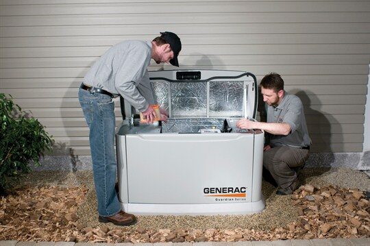 standby generator installation
